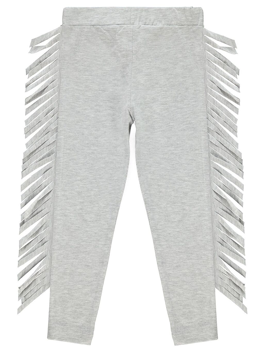 Girls Kız Çocuk Püsküllü Tayt 6-9 Yaş Gri-1