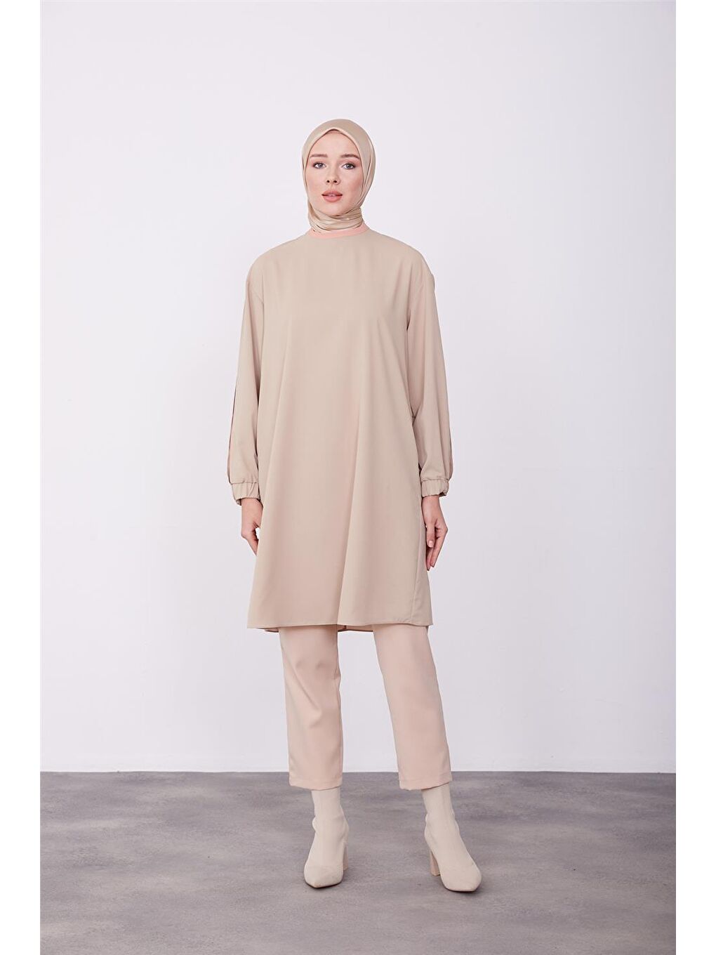 ARMİNE Krem Tunik 23K4455