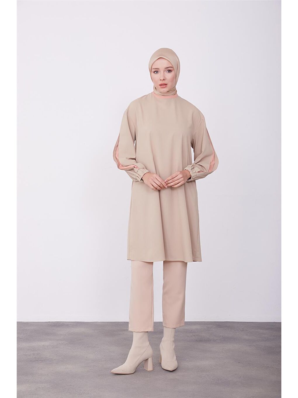 ARMİNE Krem Tunik 23K4455 - 1