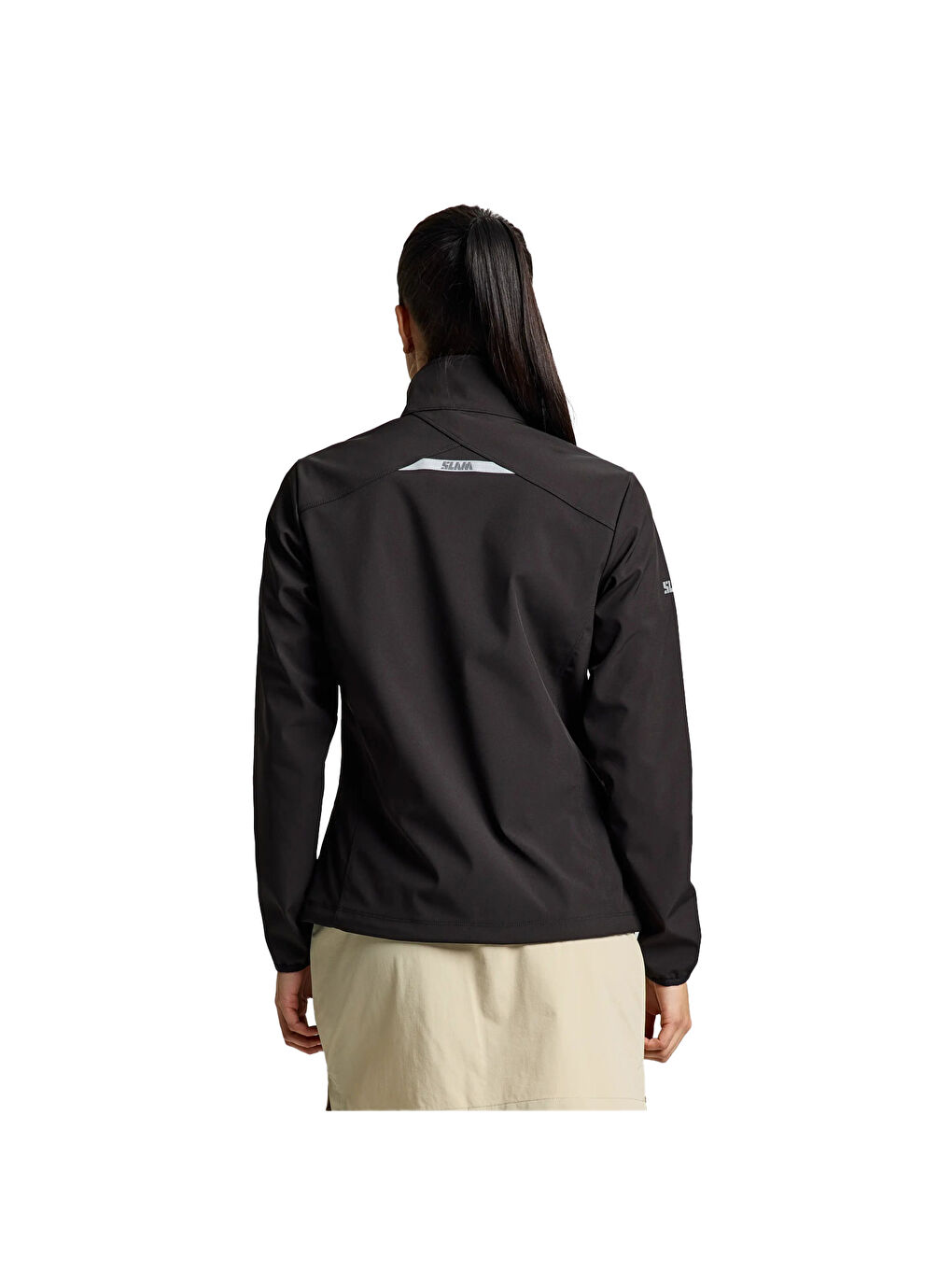 Act Ws Softshell Kadın Siyah Ceket-5