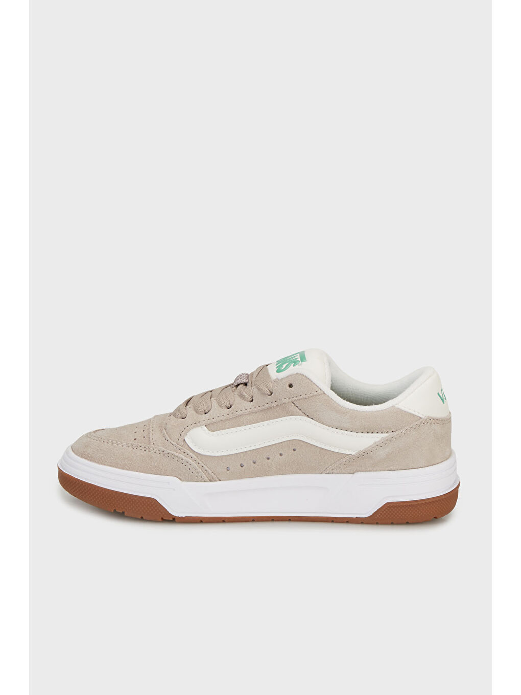 Gri Hylane Deri Karışımlı Logolu Sneaker Ayakkabı VN000D1JCY91-1