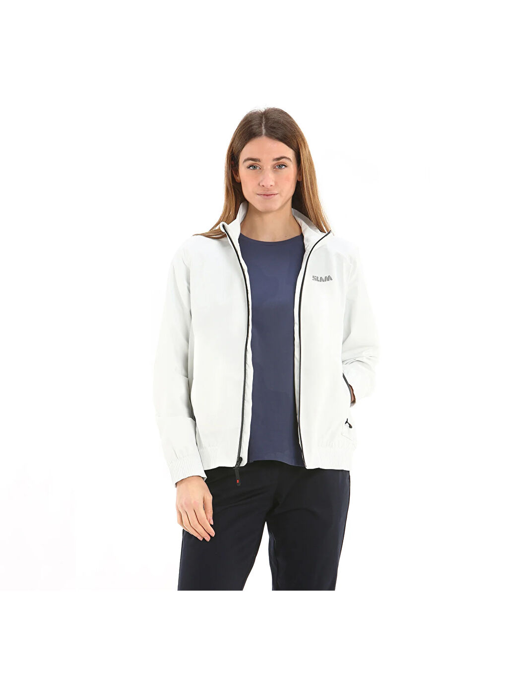 Beyaz Dock Ws Kadın Siyah Ceket-2