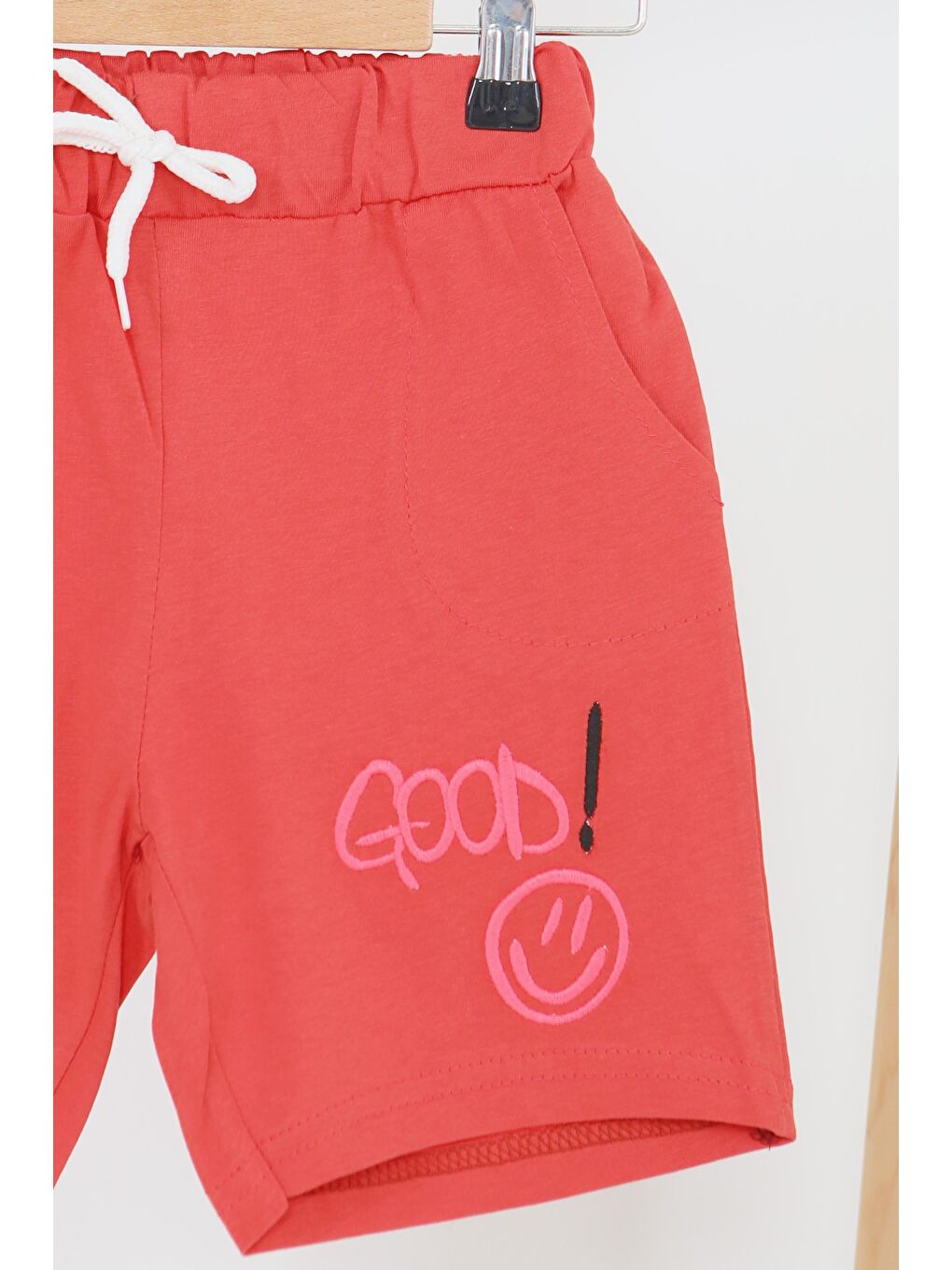 Kız Çocuk Mercan Baskılı Şort - 27460-1