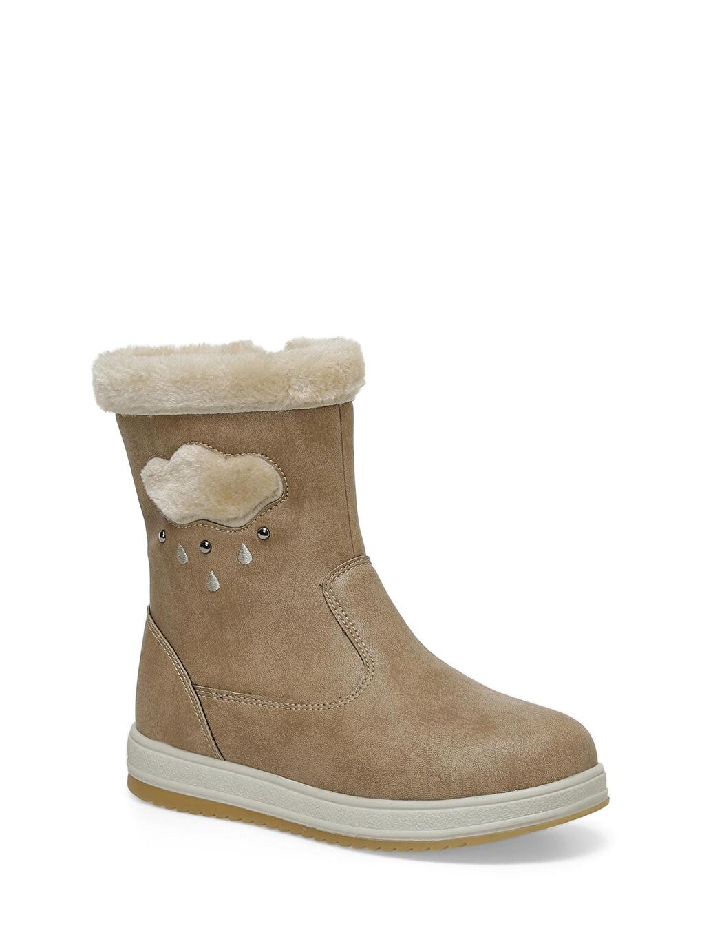 Kahverengi 622244.F3PR Taba Kız Çocuk Çizme-1