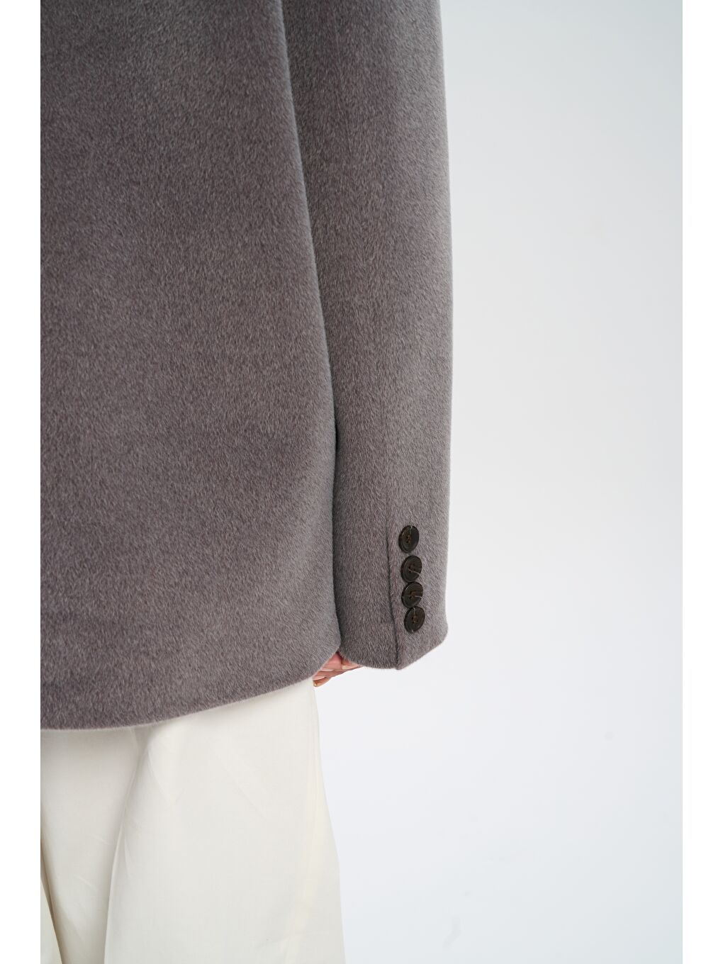 Runa Oversize Gri Blazer-6