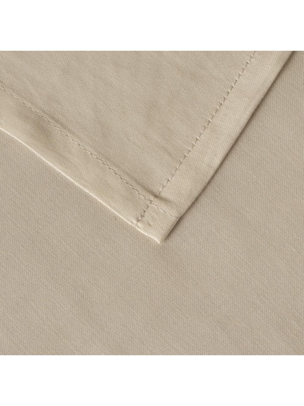 %100 Pamuk Saten Basic King Size Düz Çarşaf Beyaz-1