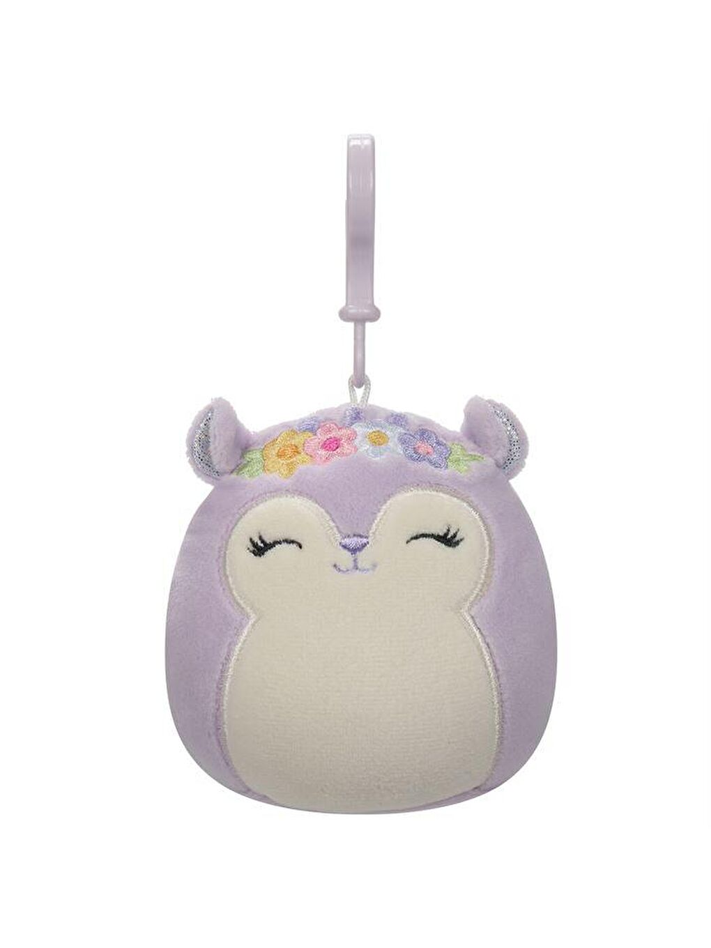 Squishmallows Karışık Sincap Sydnee Klipsli 10cm SQCP00180