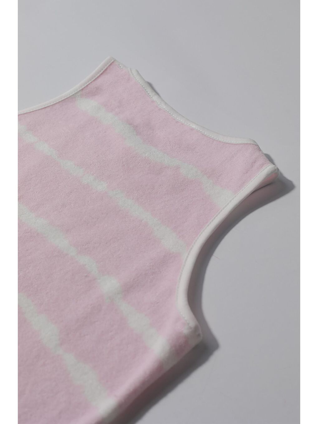 Kız Çocuk Batik Desenli Havlu Alt Üst Takım  - Pembe (2-3 Yaş 7-8 Yaş)-3