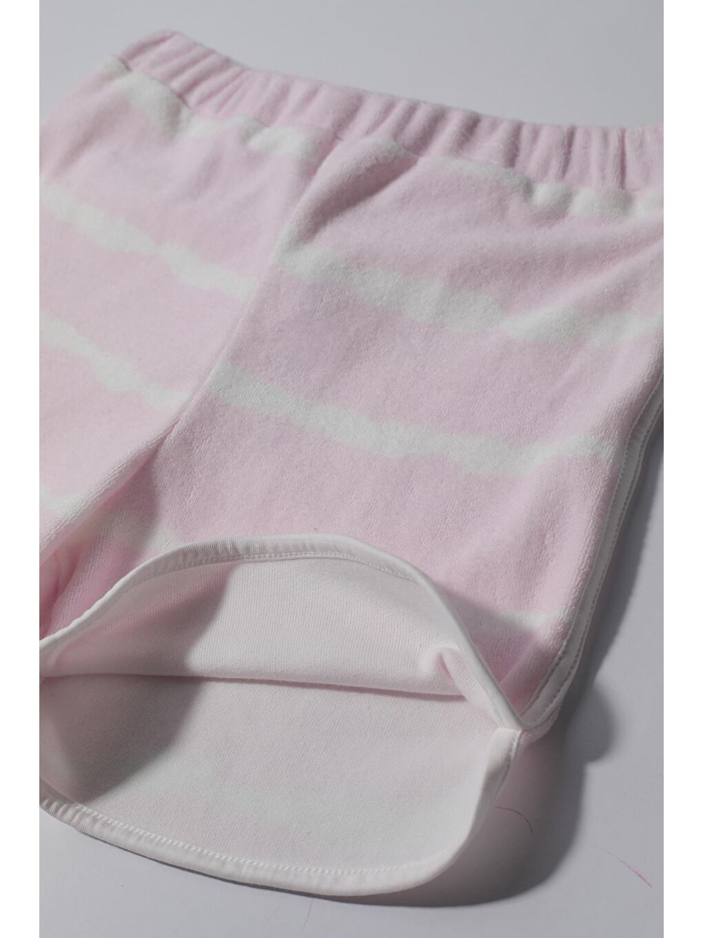 Kız Çocuk Batik Desenli Havlu Alt Üst Takım  - Pembe (2-3 Yaş 7-8 Yaş)-4