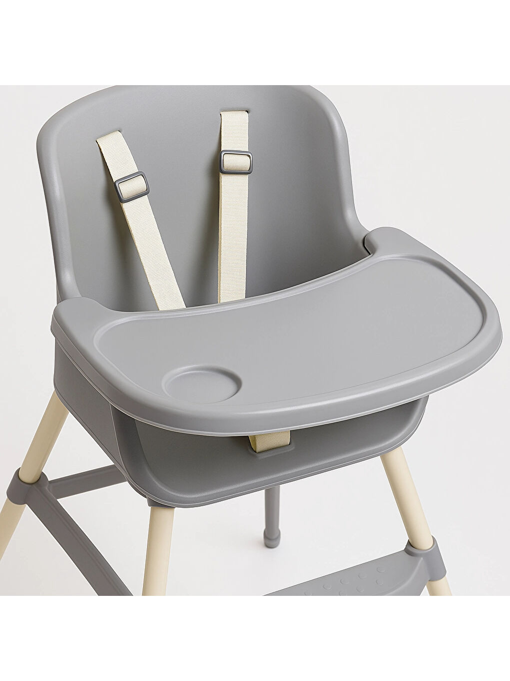 Tripper Brunch Pratik Mama Sandalyesi Soft Gri-2