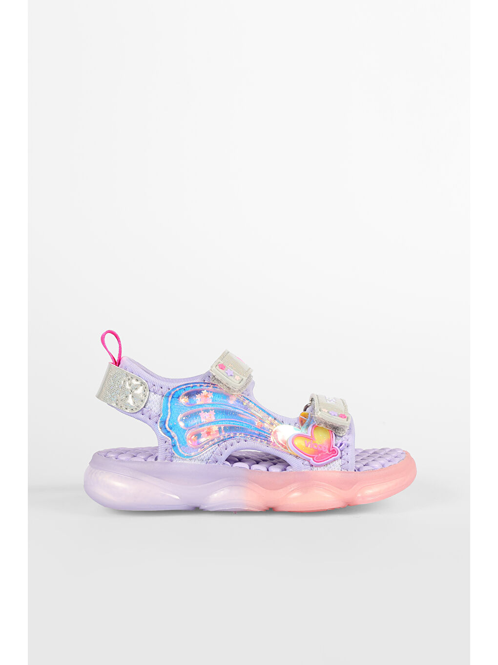 Can Işıklı Kız Okul Öncesi Lila Sandalet