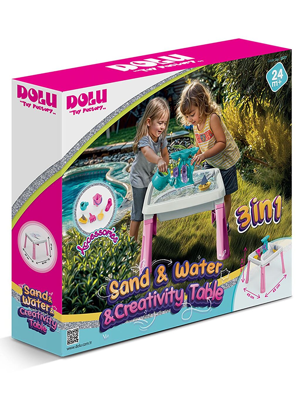 Oyuncak Su&Kum Yaratıcılık Masası - Standart-1