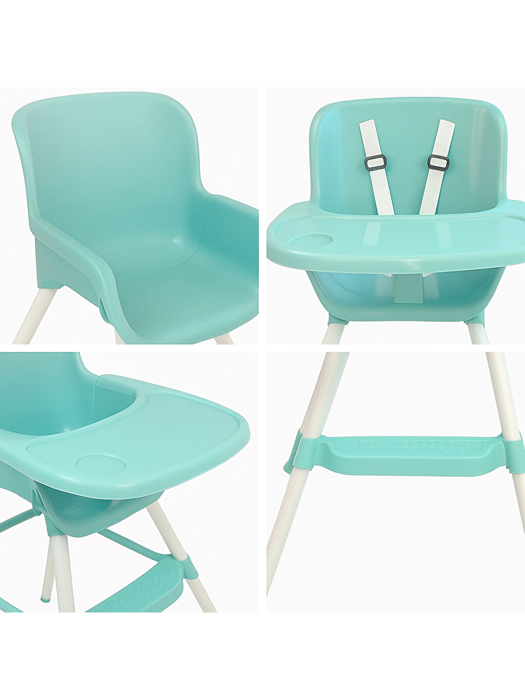 Tripper Brunch Pratik Mama Sandalyesi Mint-2