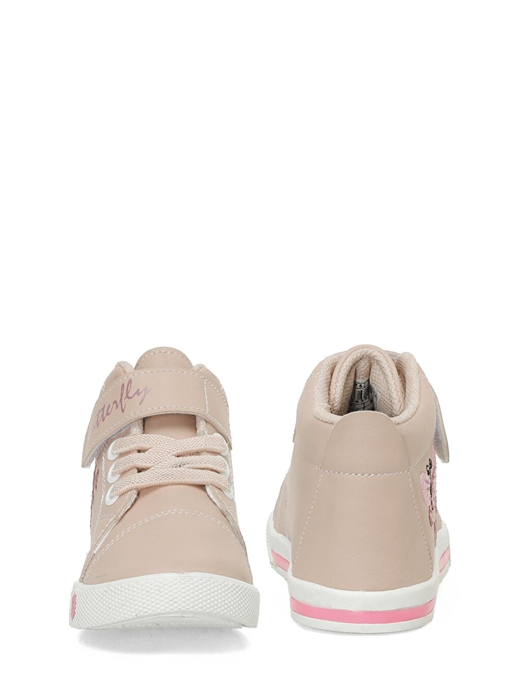 Pembe MAID.B4PR Pudra Kız Çocuk High Sneaker-4