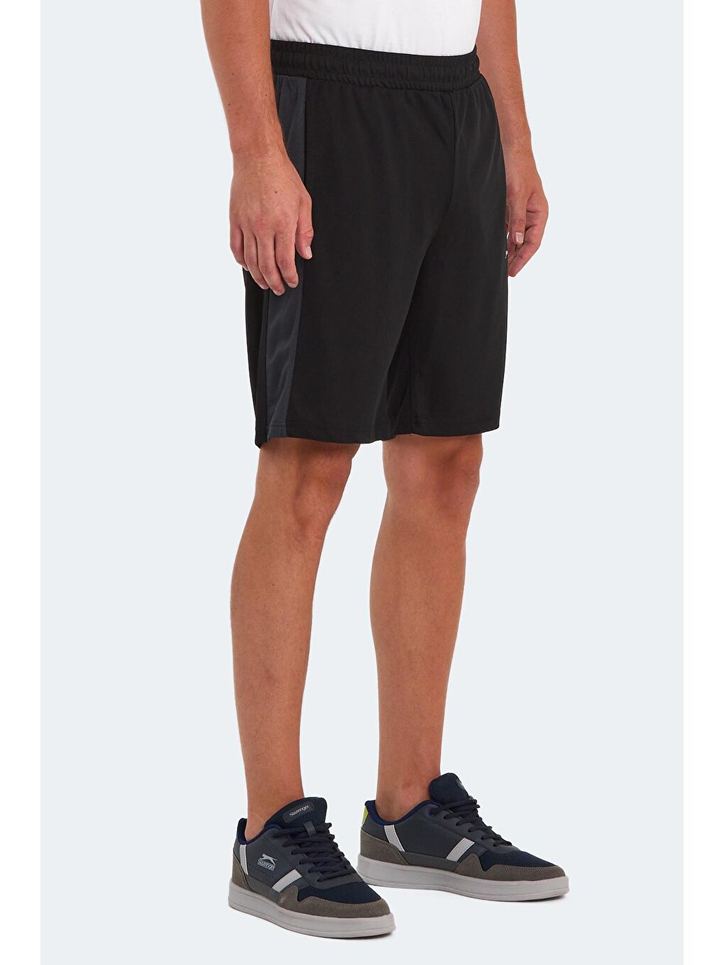 REMAIN Erkek Şort Siyah / Koyu Gri-3