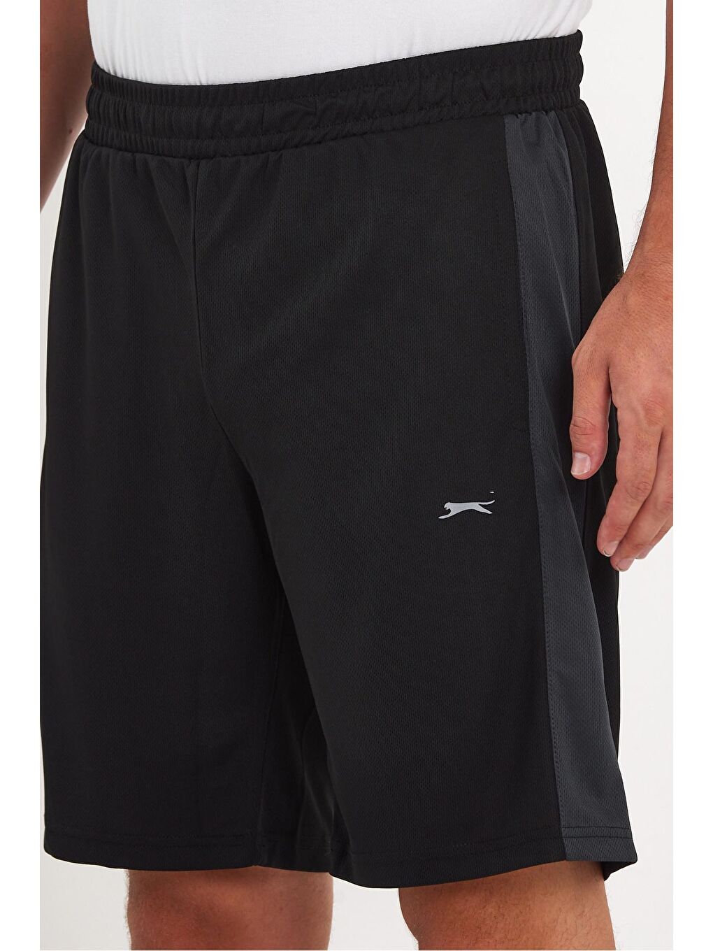 REMAIN Erkek Şort Siyah / Koyu Gri-4