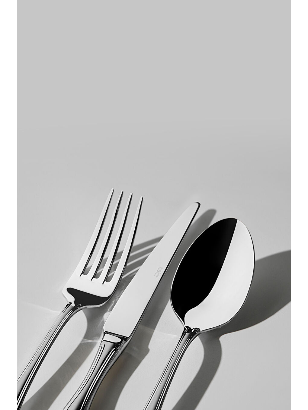 Gri Lalezar Saten 6 Kişilik 36 Parça Kutulu Çatal Kaşık Bıçak Takımı-1