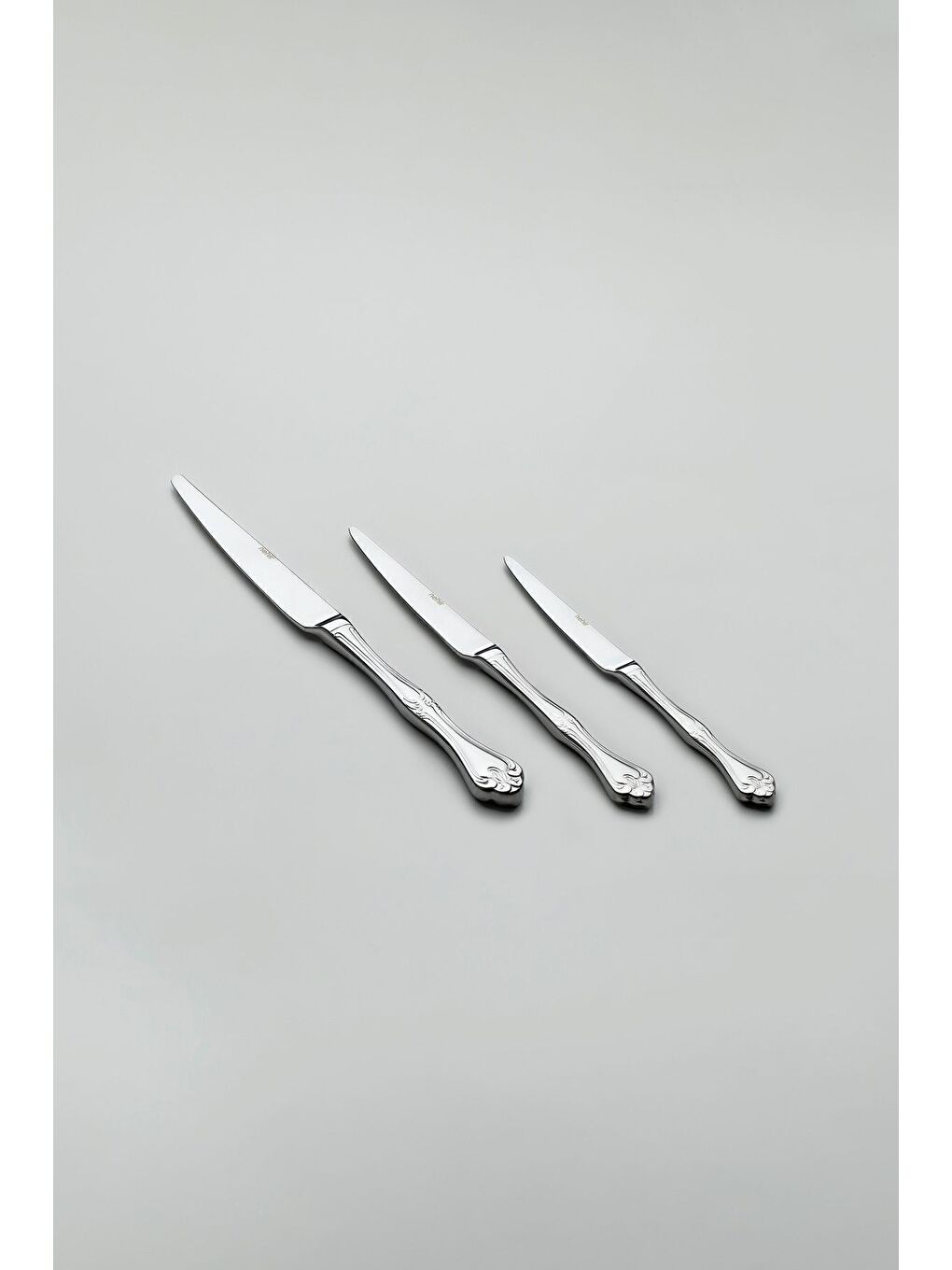 Gri Lalezar Saten 6 Kişilik 36 Parça Kutulu Çatal Kaşık Bıçak Takımı-5