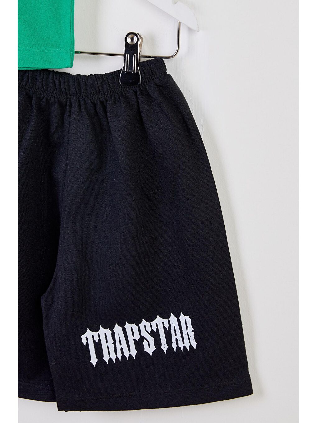 Erkek Çocuk Yeşil Baskılı İkili Takım - 25489-1