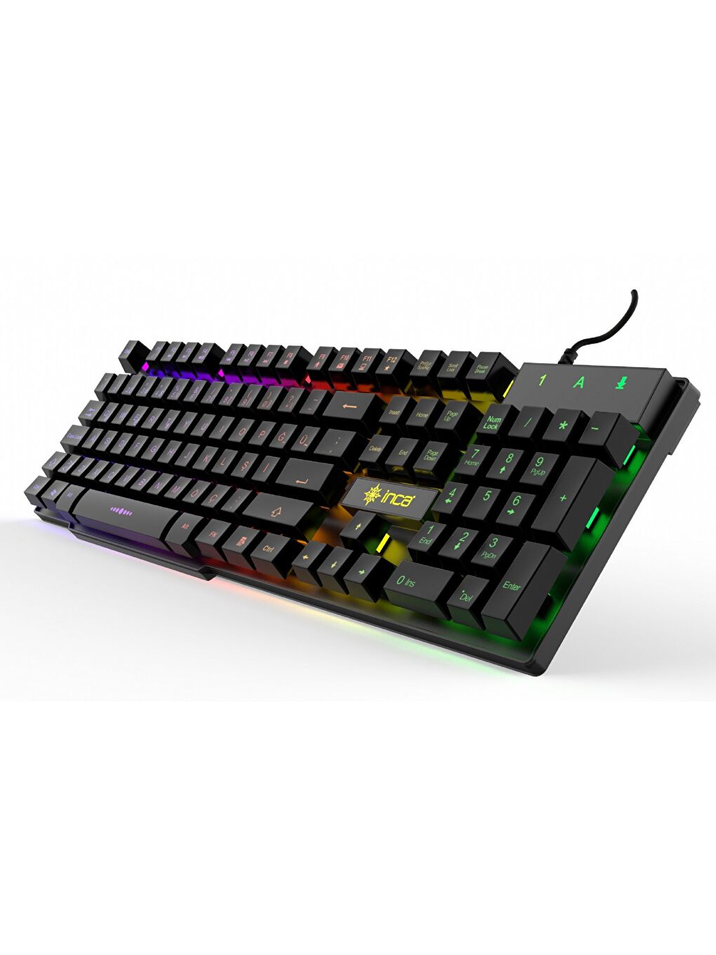 IKG-449 Rainbow Aydınlatmalı Gaming Oyuncu Klavye-4