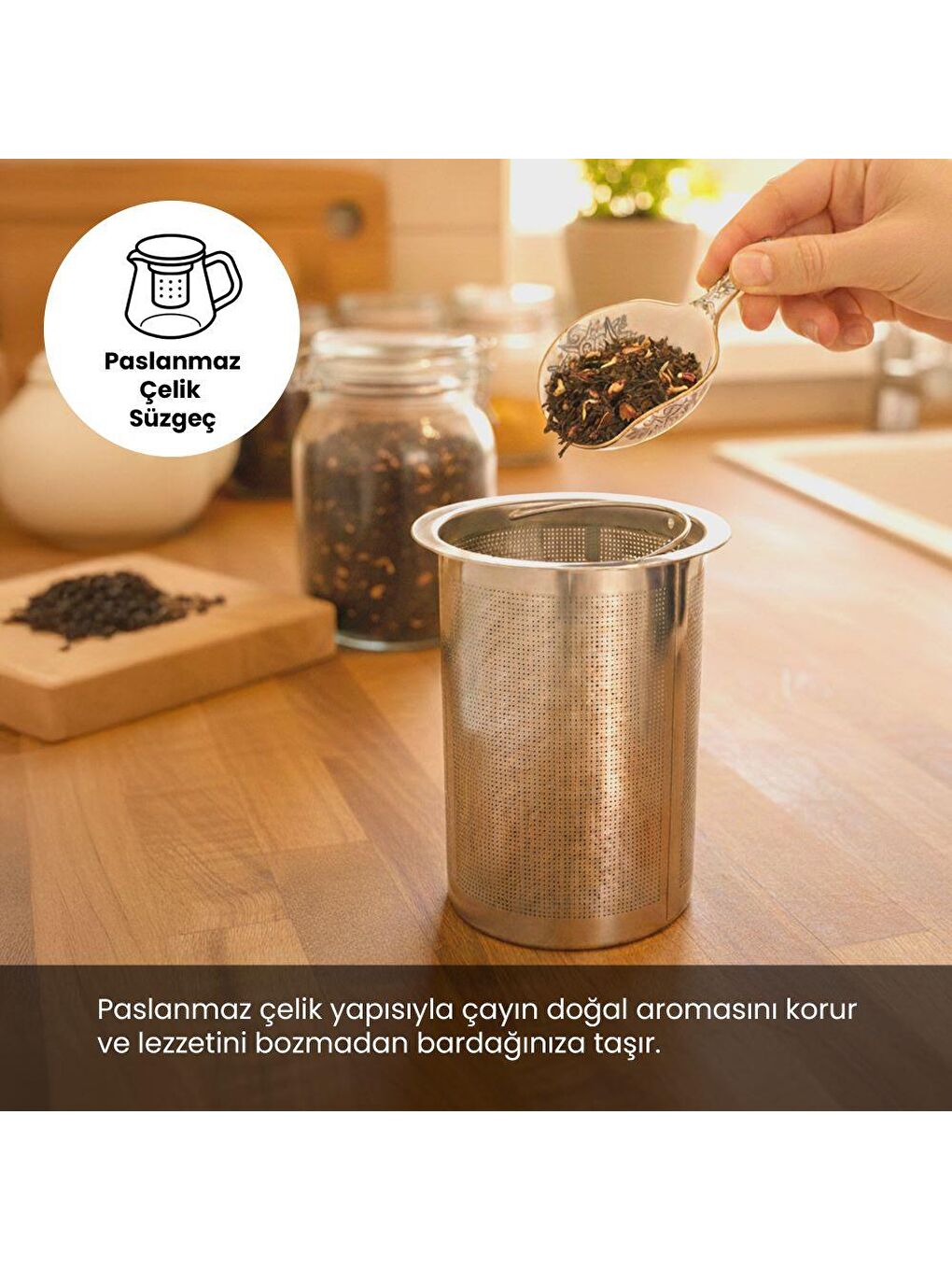 OZ26CM05 Cam Demlikli Paslanmaz Çelik Çay Makinesi-2