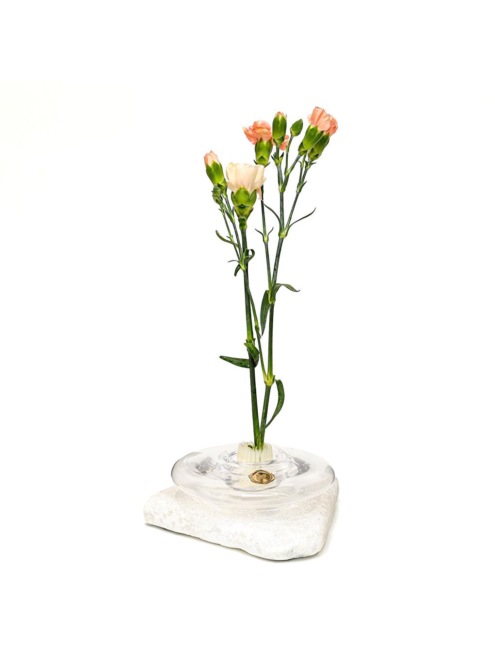 Renksiz Flora Design-Balance Series Şeffaf Cam Vazo-4