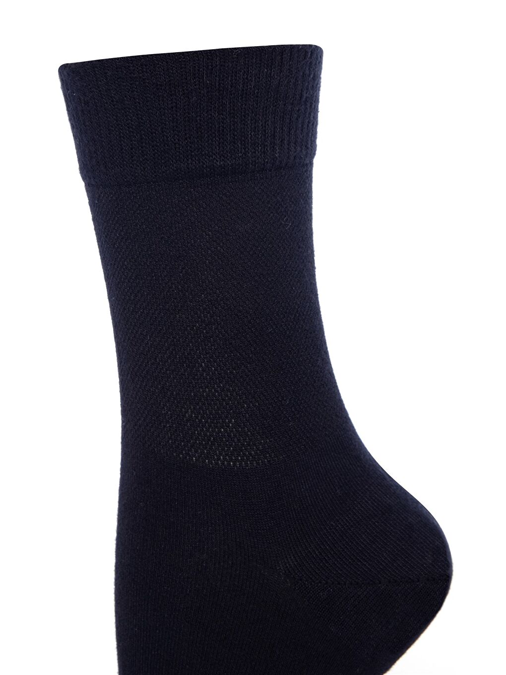 Kadın 12 li Lacivert Bambu Diyabetik (Şeker) Sıkmayan Lastikli Çorap Seti 24408-3