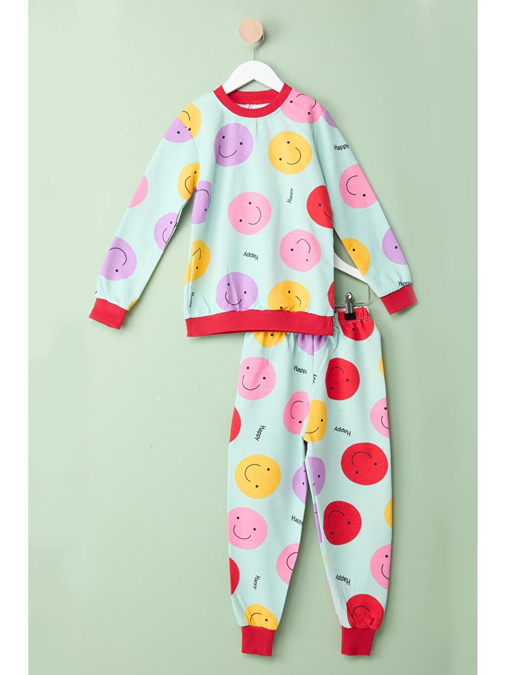 Kız Çocuk Yeşil Eşofman Takımı - 23946