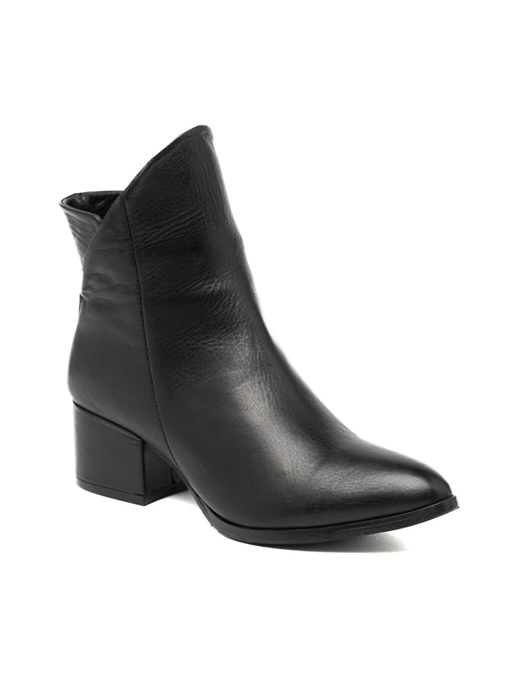 Siyah Kadın Bot 25K4099 Skin-1