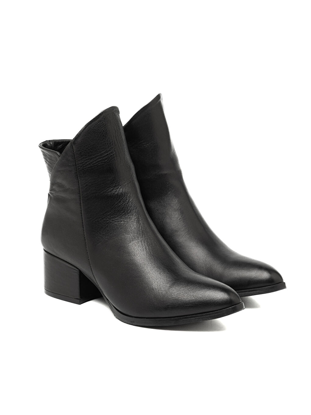 Siyah Kadın Bot 25K4099 Skin-2
