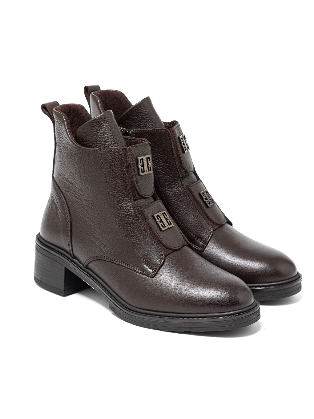 Kahverengi Kadın Bot SR-11032-1 Kahve-2