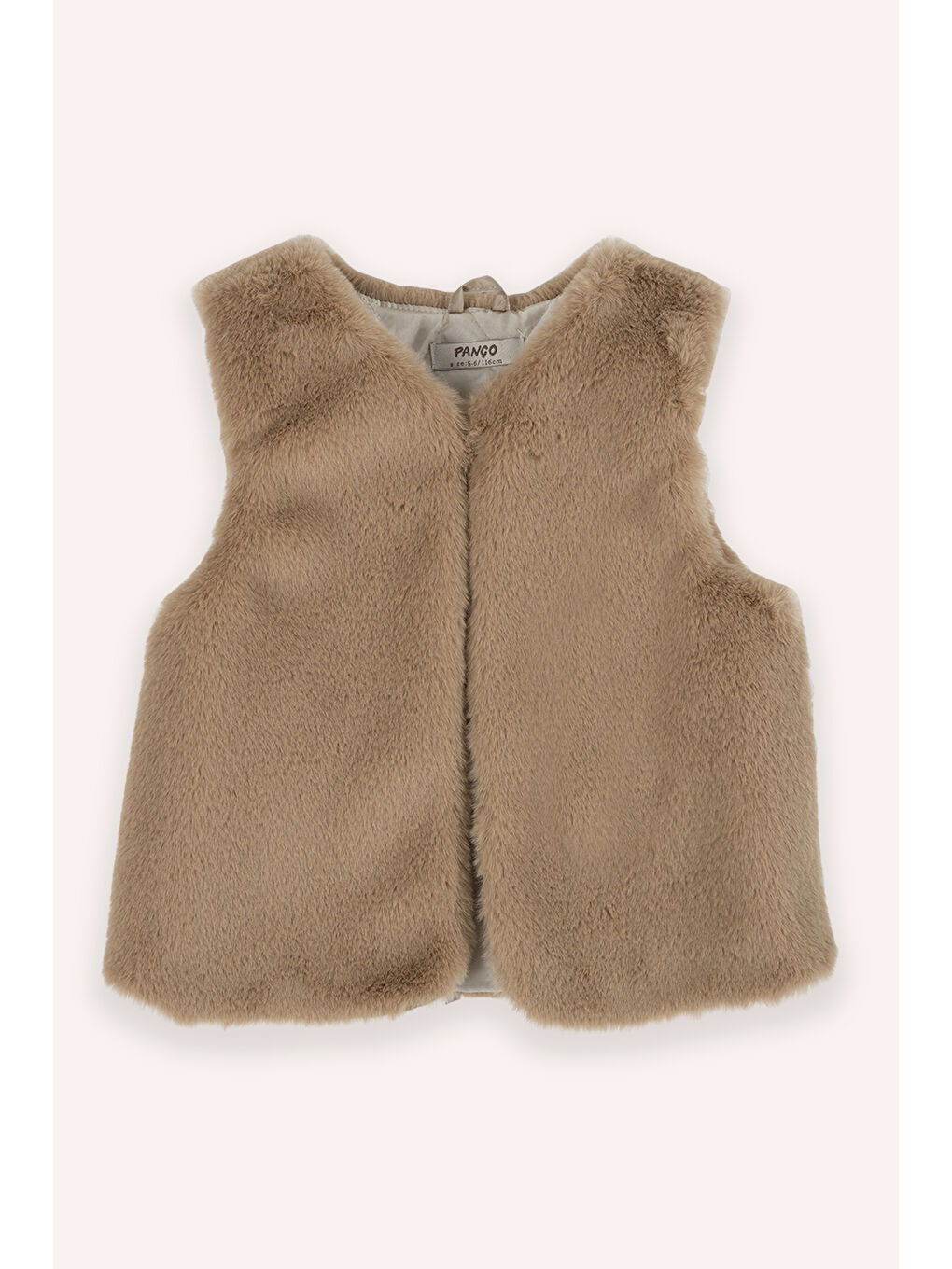 Bej Kız Çocuk Yelek