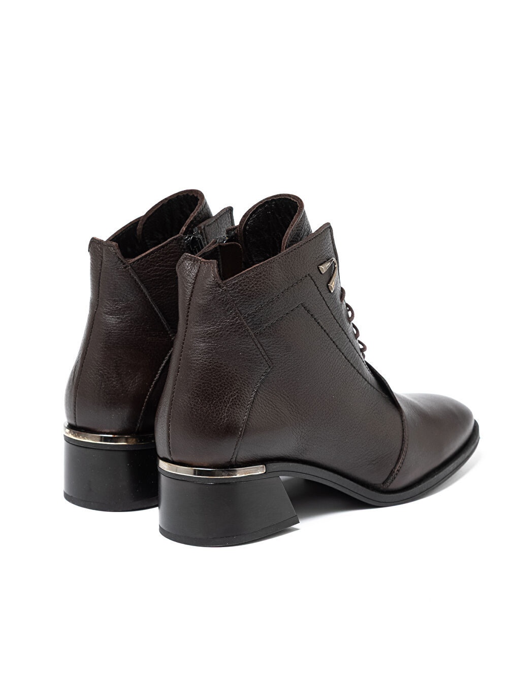 Kahverengi Kadın Bot SR-9781-1 Kahve-3