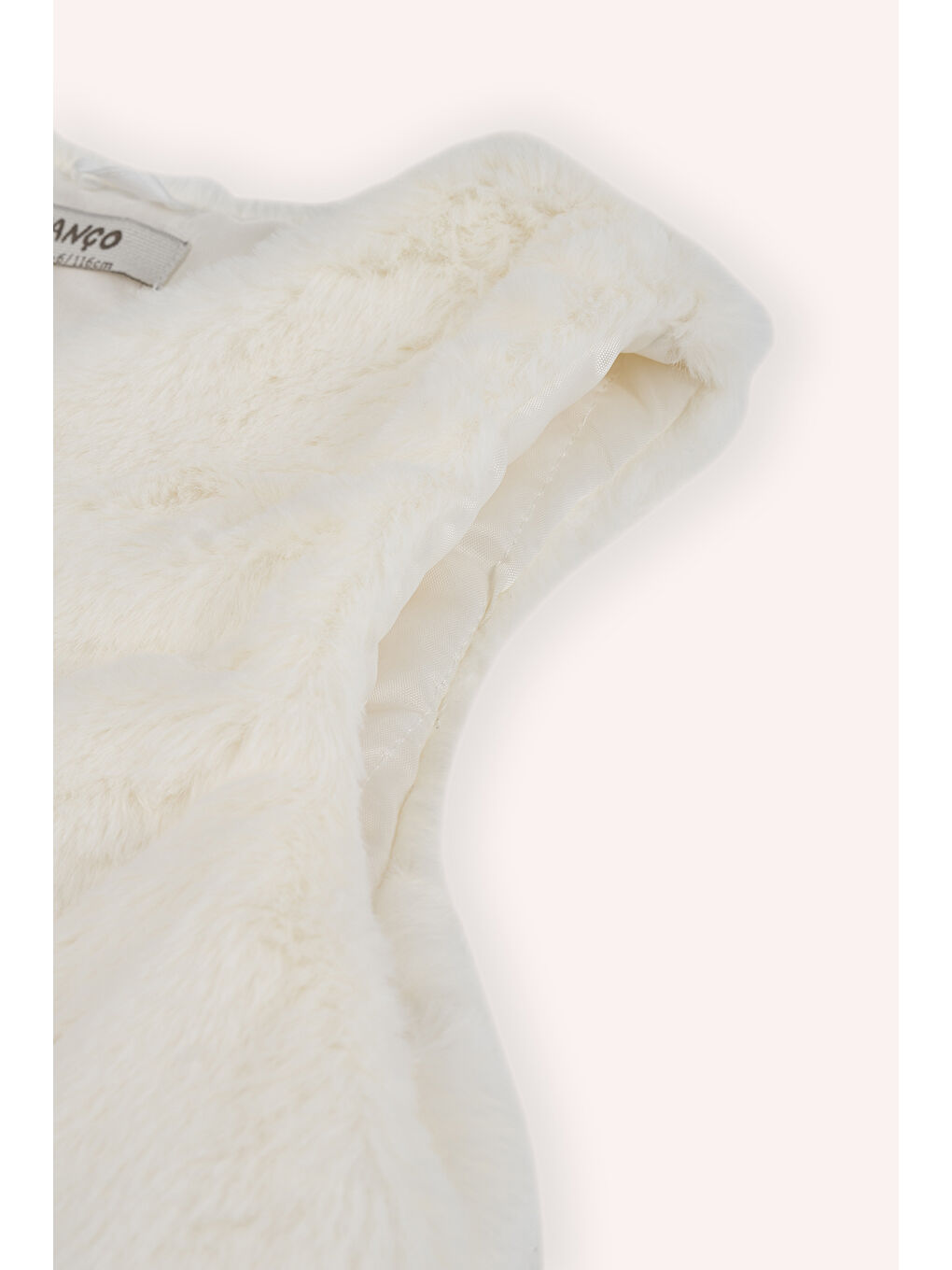 Ekru Kız Çocuk Yelek Bej-1