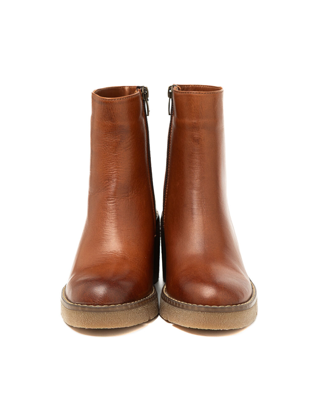 Kahverengi Kadın Bot 25K12060 Skin Cuoio-Tan-5