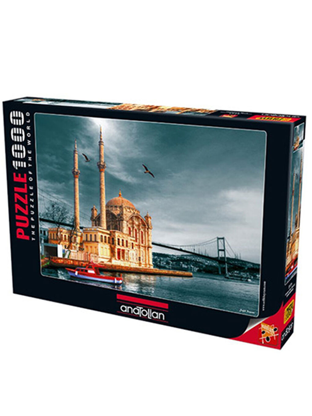 Anatolian Renksiz Puzzle 1000 Parça Ortaköy Cami Nostalji 3171 - 1