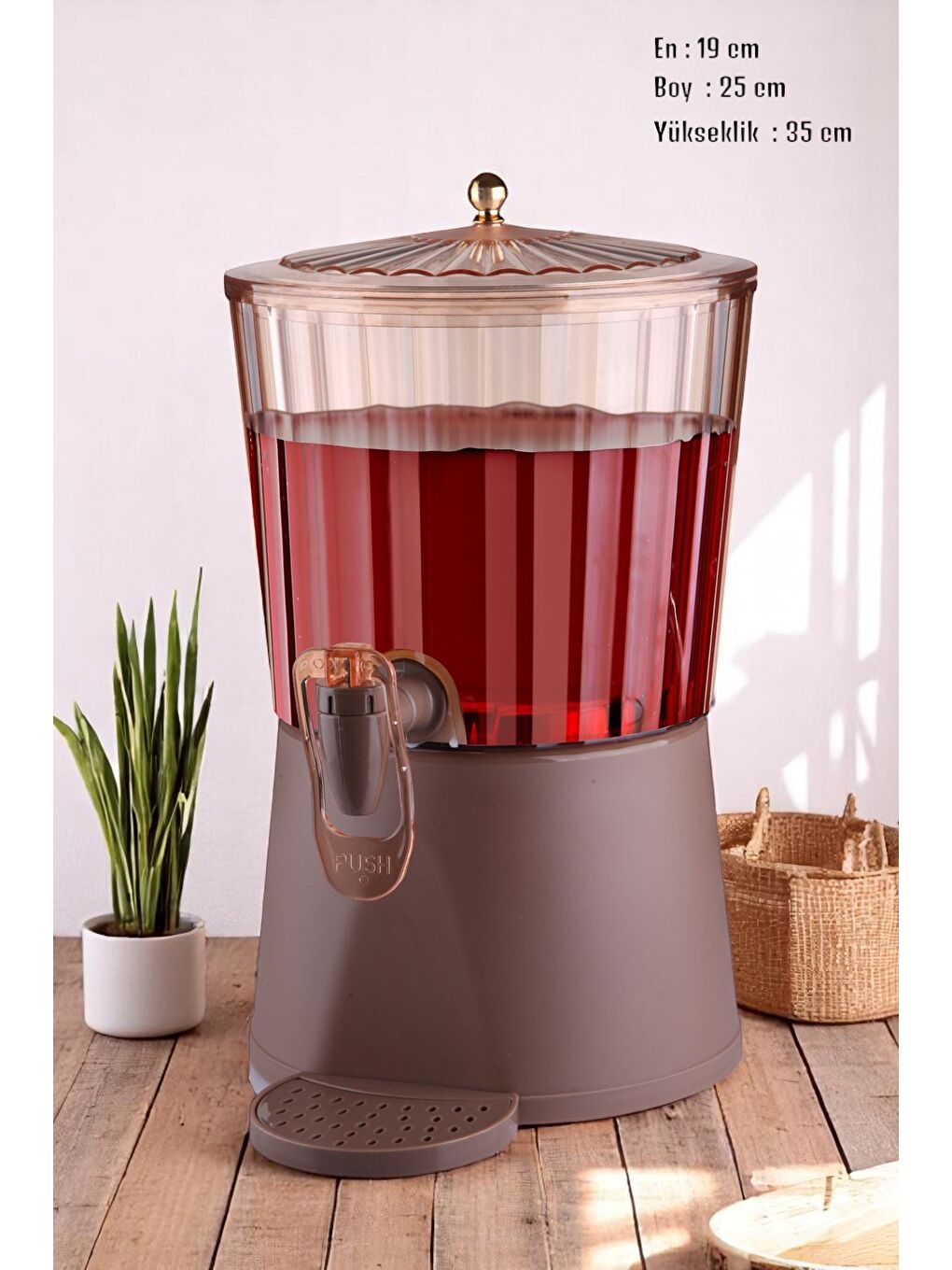 Mürdüm Vip Ahmet VP-020 Kumsal 4 Litre Ayaklı Su-Meşrubat Sebili