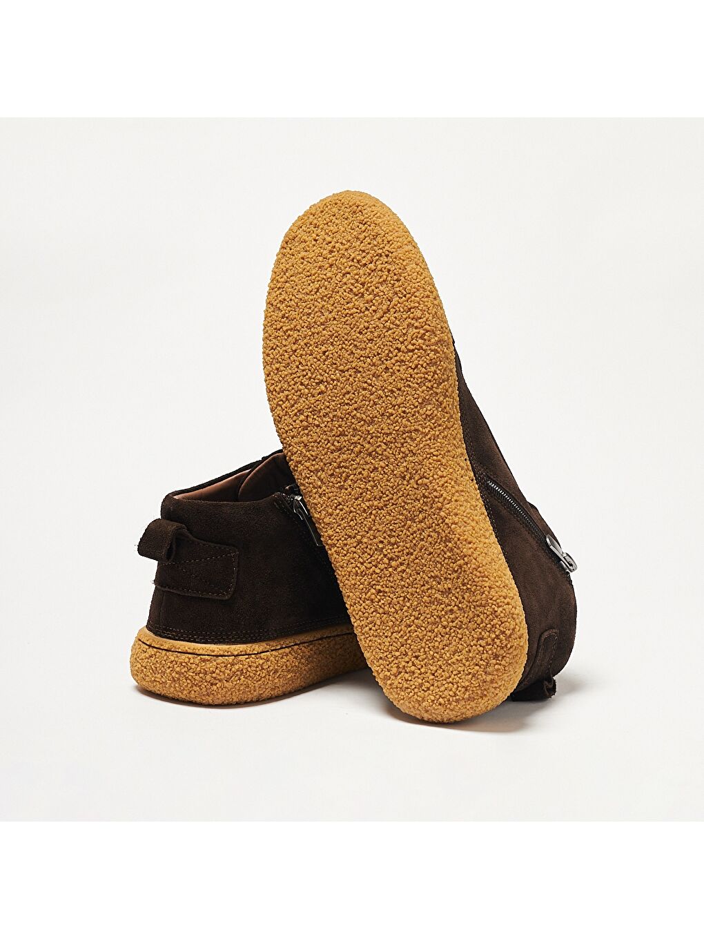 Kahverengi Erkek Bot OG-2183 2164 Kahve Süet-4