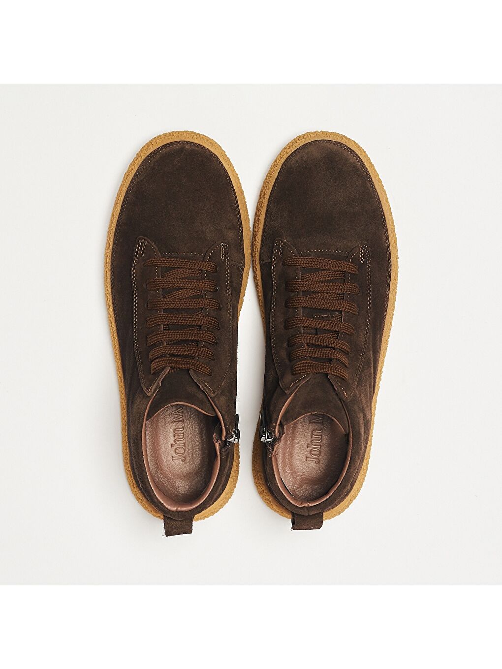 Kahverengi Erkek Bot OG-2183 2164 Kahve Süet-6