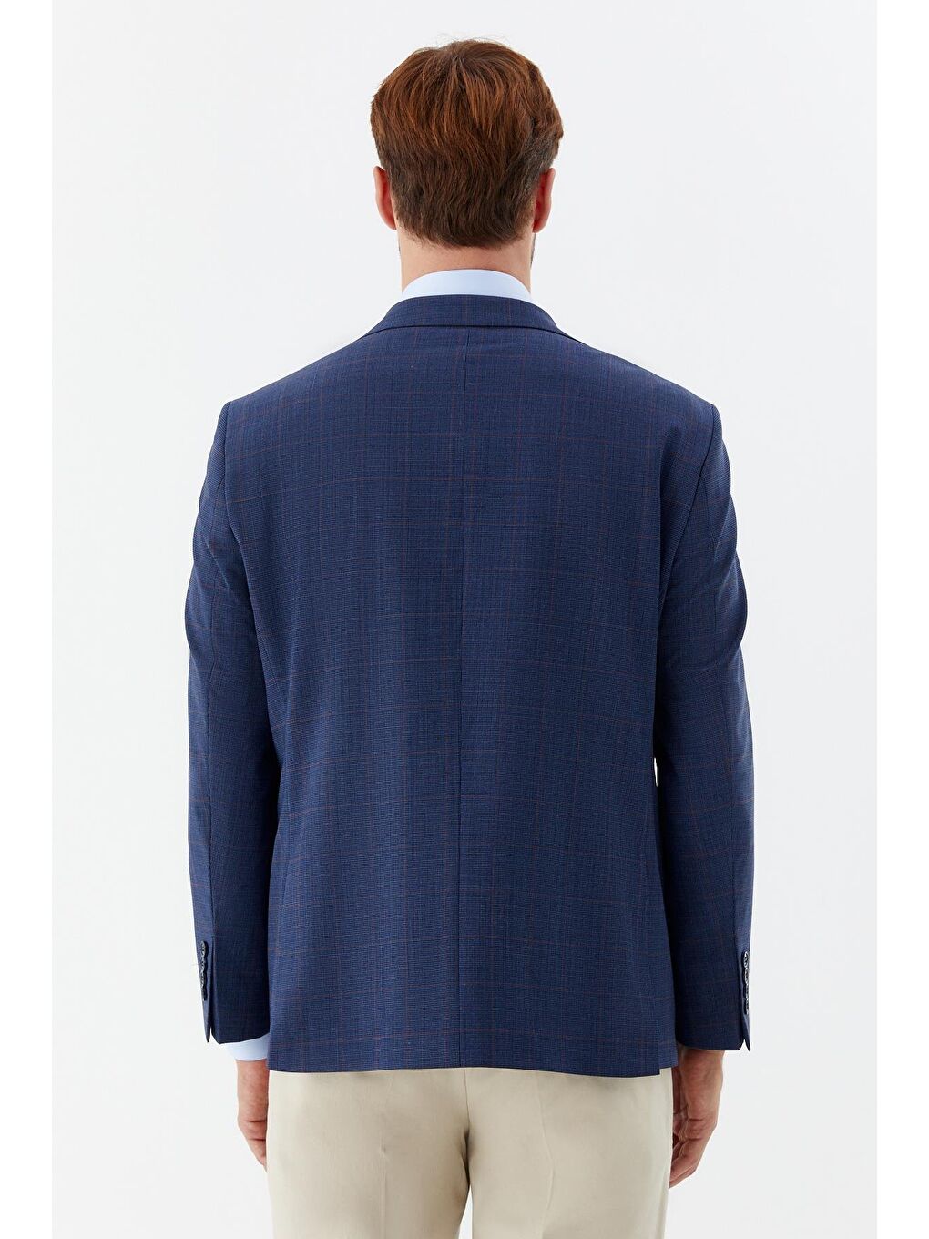 Erkek Lacivert Takım Elbise – 4 Drop, Klasik Kesim-4