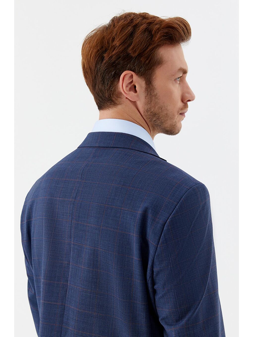 Erkek Lacivert Takım Elbise – 4 Drop, Klasik Kesim-5