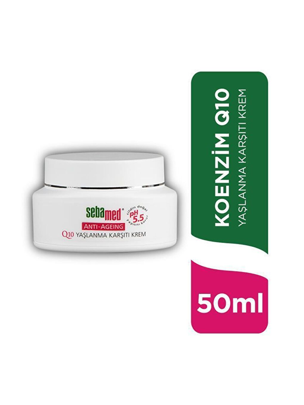 SEBAMED Renksiz Q10 YAŞLANMA KARŞITI KORUYUCU KREM 50 ml