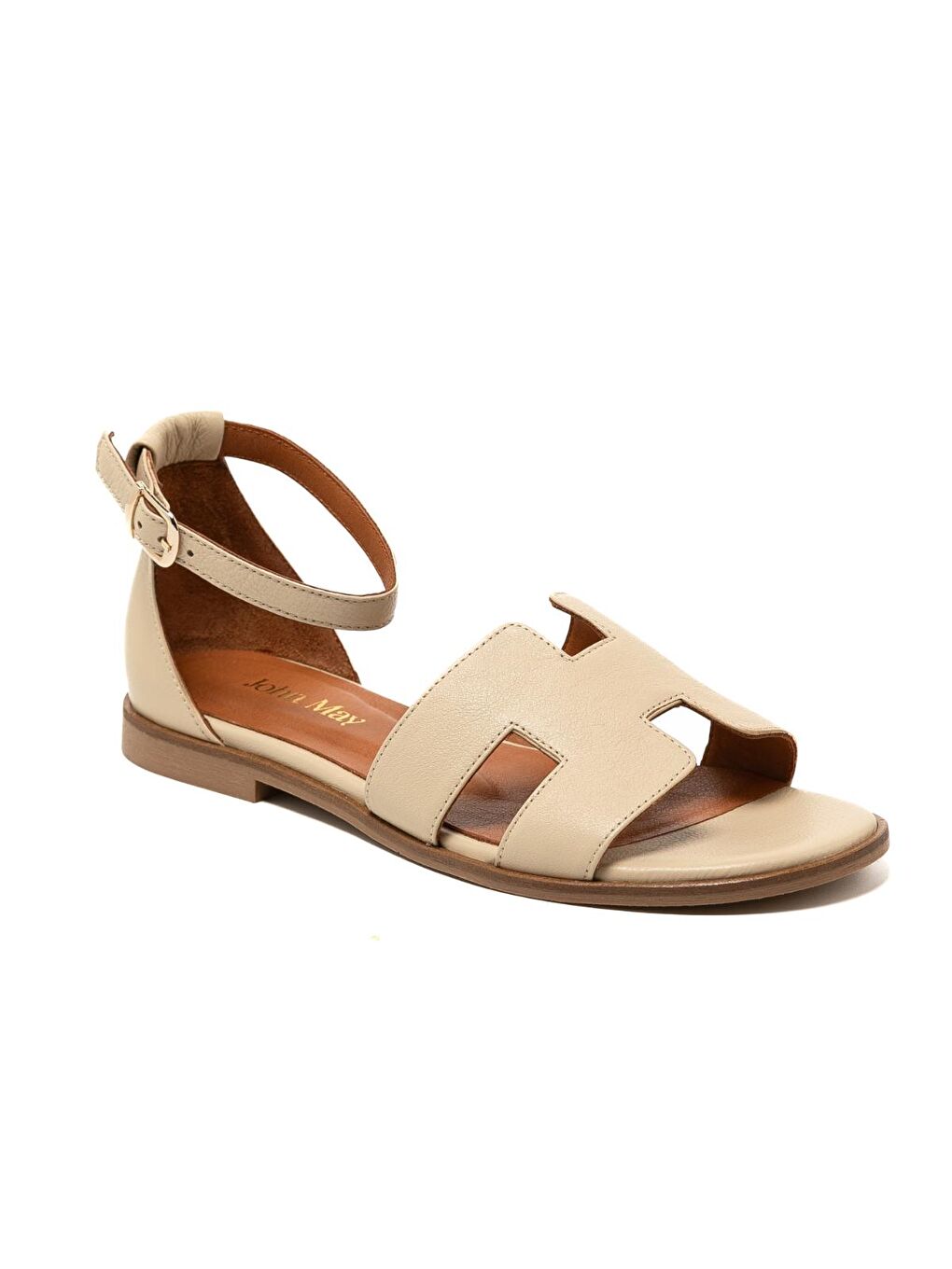 Bej Kadın Sandalet MAR-25Y-166-2026 Krem-1