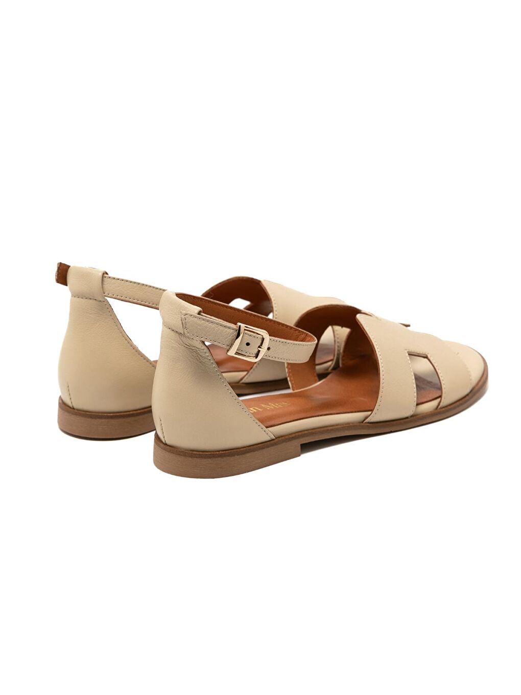 Bej Kadın Sandalet MAR-25Y-166-2026 Krem-3