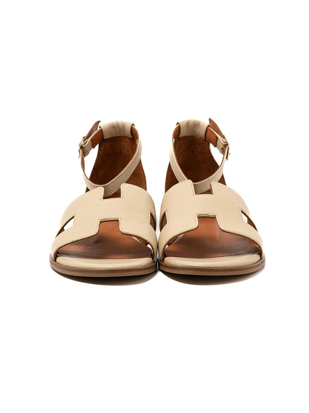 Bej Kadın Sandalet MAR-25Y-166-2026 Krem-5