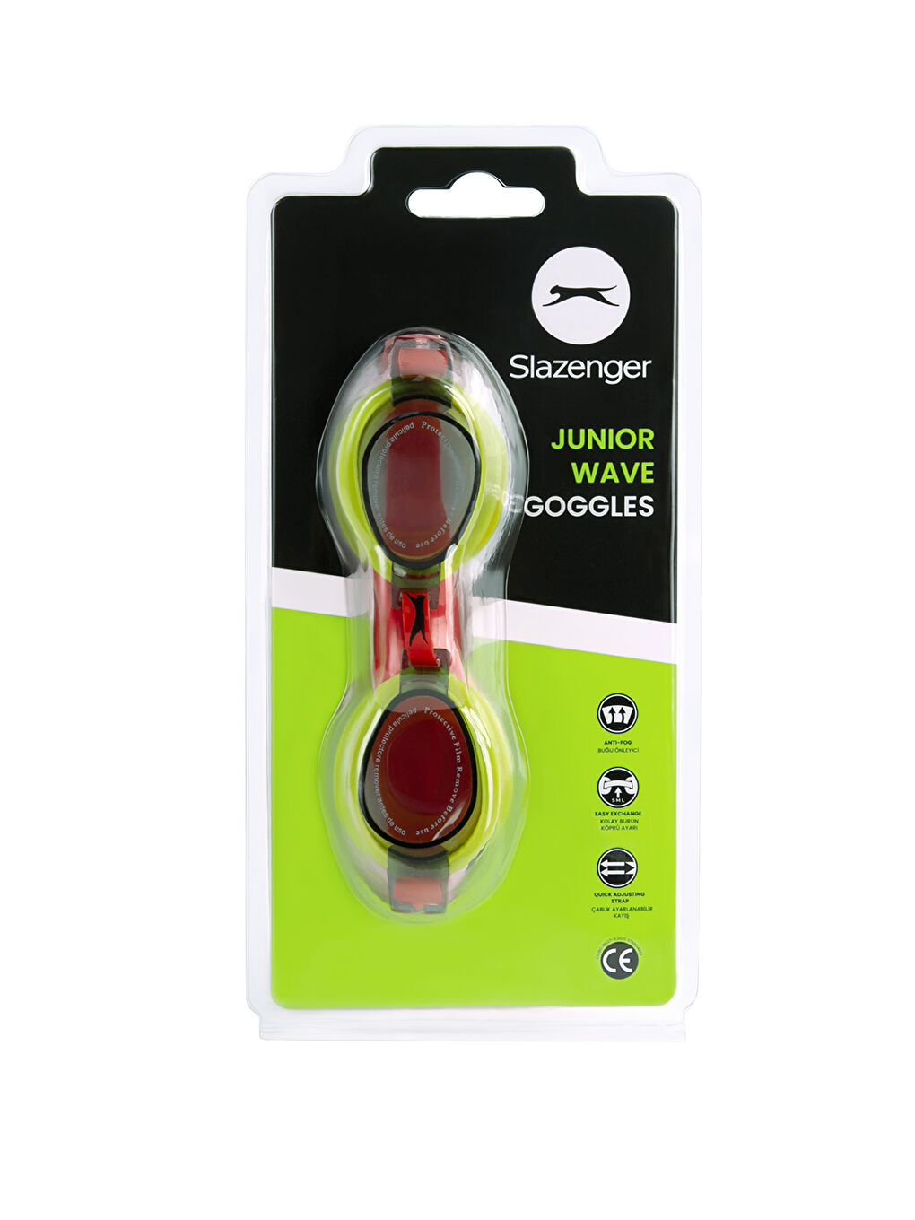 Sarı Wave 2546 Unisex Çocuk Yüzücü Gözlüğü-4