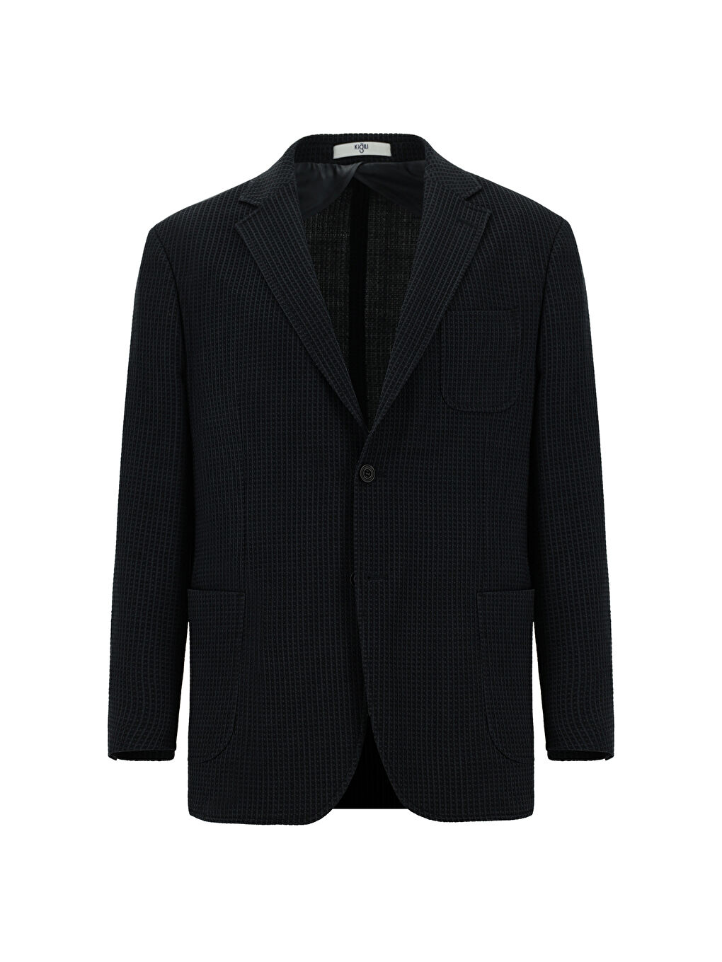 Antrasit Relaxed Fit Rahat Kesim Yünlü Spor İtalyan Ceket