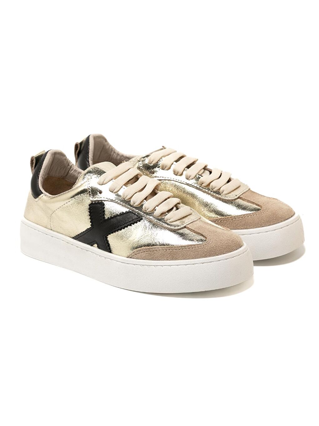 Sarı Kadın Sneaker ( Günlük) MAR-25Y-072-CLARA Gold Garni-2