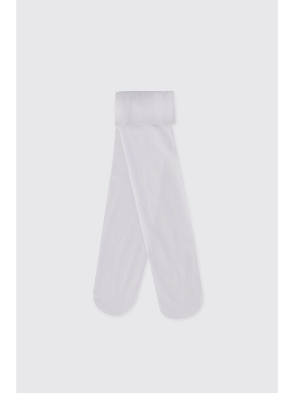 Kız Çocuk Mikro Beyaz Külotlu Çorap