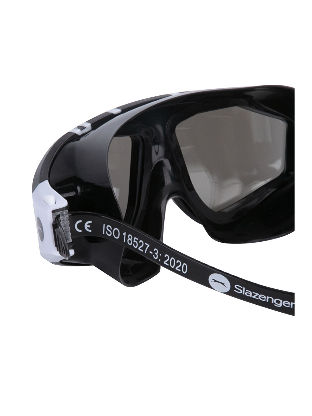 Siyah MIRROR GL7 Unisex Çocuk Yüzücü Gözlüğü-1